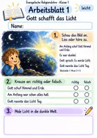 Vorschau - Arbeitsblätter - Gott begleitet – Wege im Alten Testament Klasse 1 | Materialpaket | 20 PDFs mit 200 Arbeitsblättern - Seite 2