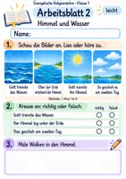 Vorschau - Arbeitsblätter - Gott begleitet – Wege im Alten Testament Klasse 1 | Materialpaket | 20 PDFs mit 200 Arbeitsblättern - Seite 3