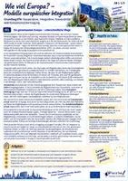 Vorschau - Arbeitsblätter - Modelle europäischer Integration (Inhaltsfeld 5: Europäische Union) - Seite 3