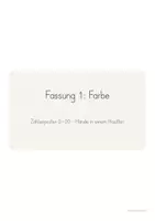 Vorschau - Arbeitsblätter - Zahlenposter 0 bis 20 | Klasse 1 - Seite 1