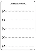 Vista previa - Hojas de trabajo - Carnet de tijeras / Ejercicios de recortar - página 2