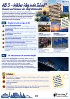 Vorschau - Arbeitsblätter - Integrationsmodelle - Chancen & Grenzen (Inhaltsfeld 5: Europäische Union) - Deckblatt