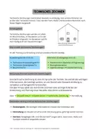 Vorschau - Arbeitsblätter - Technisches Zeichnen - Komplettpaket + Lösungen - Seite 1