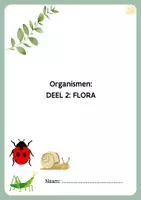 Voorbeeld - Natuur: flora 1ste leerjaar - Pagina 1