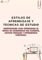 Vista previa - Unidades / Secuencias / Situaciones de Aprendizaje - Cuestionario inicial y sugerencias en técnicas de estudio - Portada