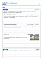 Vorschau - Arbeitsblätter - Fake News erkennen | 5 Fragen vor dem Teilen | Medienkompetenz Klasse 8–9 | mit Lösung - Seite 1