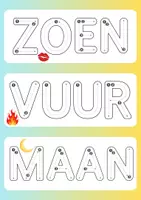 Voorbeeld - Woorden schrijven - schrijfpatronen - Pagina 3