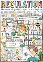 Vorschau - Arbeitsblätter - Selbstregulation & Entspannung STARTERPAKET gegen Stress / Energietankstelle - Seite 1