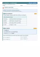 Vorschau - Arbeitsblätter - Volumen Masse Dichte Fachrechnen Berufsschule 2. Ausbildungsjahr Arbeitsblätter - Seite 3
