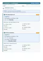 Vorschau - Arbeitsblätter - Lohnrechnen Arbeitszeit Fachrechnen Berufsschule 2. Ausbildungsjahr Arbeitsblätter - Seite 3