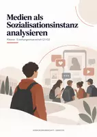 Vorschau - Stundenentwürfe - Medien & Mediensozialisation komplett bearbeiten | 7 Stunden + 5 Klausuren Pädagogik Q1/Q2 - Seite 1