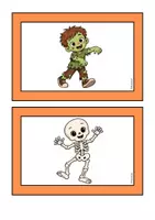 Vorschau - Spiele - Halloween: Flashcards (Wort- und Bildkarten) - Seite 3