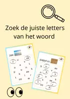 Voorbeeld - Letterzoektocht - Pagina 2