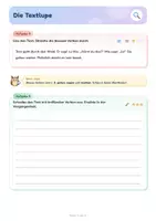 Vorschau - Arbeitsblätter - Treffende Verben | Wortfelder für lebendige Texte | Schreiben Klasse 5/6 | mit Lösungen - Seite 1
