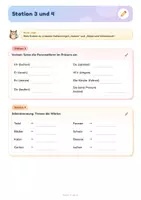 Vorschau - Arbeitsblätter - Deutsch Klasse 5 komplett | 15 Materialien: Grammatik, Rechtschreibung, Erzählen & Diagnose | Paket mit Lösungen - Seite 3