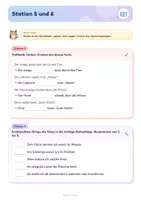 Vorschau - Arbeitsblätter - Lernzirkel Deutsch Klasse 5 | 6 Stationen Grammatik & Erzählen | Stationenlernen mit Kontrollblatt - Seite 3