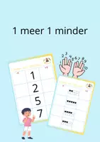 Voorbeeld - 1 meer 1 minder rekenen - Pagina 2