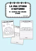 anteprima - Esercizi - STORIE D' AUTUNNO: 10 schede per creare storie - Pagina di copertina