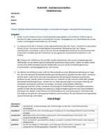 Vorschau - Klassenarbeiten - Klausur - Globalisierung (Inhaltesfeld 5: Europäische Union) - Deckblatt