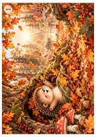 Vorschau - Bildkarten - Der kleine Igel und das Geheimnis des Herbstwaldes – Herbstgeschichte mit Kamishibai-Bildern für Kita & Krippe - Seite 3