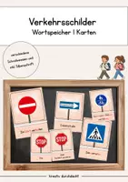 Vorschau - Arbeitsblätter - Materialpaket: Verkehrsschilder - Seite 1