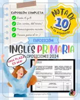Vista previa - Para docentes: organización, planificación y formación - EXPOSICIÓN DE OPOSICONES INGLÉS PRIMARIA - Portada