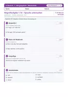 Vorschau - Test - Stegreifaufgaben Deutsch 7 Mittelschule - Seite 3