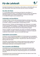 Vorschau - Stundenentwürfe - Leseverständnis Klasse 4 – Lesemission Schulradio: Die Meldung, die nicht stimmen konnte - Seite 1