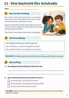 Vorschau - Stundenentwürfe - Leseverständnis Klasse 4 – Lesemission Schulradio: Die Meldung, die nicht stimmen konnte - Seite 2