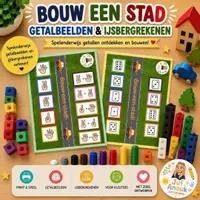 Voorbeeld - Bouw een stad - getalbeelden ijsbergerekenen - Voorblad