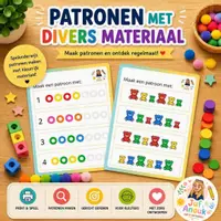 Voorbeeld - Patronen me divers materiaal - Voorblad