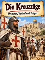 Vorschau - Arbeitsblätter - Die Kreuzzüge, Ursachen, Verlauf und Wirkung - Deckblatt