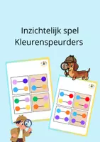 Voorbeeld - Inzichtelijk spel kleurenspeurders - Pagina 2