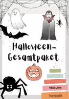 Vorschau - Unterrichtsreihen - Halloween Gesamtpaket Französisch (39 Seiten AB, Infos etc.) - Deckblatt