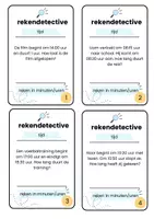 Voorbeeld - Rekendetectives tijd - Voorblad