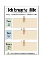 Vorschau - Poster - Beratungstisch – Hilfesystem für Klassen 1–6 - Seite 3