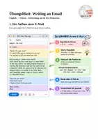 Vorschau - Arbeitsblätter - Jahrgangsstufentest Englisch 7.Kl | Text Production – Email - Seite 1