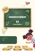 Voorbeeld - Observatiemap oudste kleuters deel 1 - Voorblad