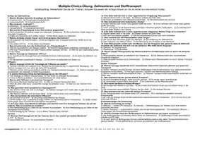 Vorschau - Arbeitsblätter - Übungsaufgaben: Zellmembran, Osmose, Diffusion, Aktiver Transport - Seite 2