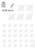 Vorschau - Arbeitsblätter - STRICHLISTEN - Nachspuren - Arbeitsblätter (Herbst) - Seite 1