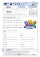 Vorschau - Arbeitsblätter - Arbeitsblätter zum Present Perfect - Seite 3