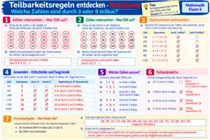 Vorschau - Arbeitsblätter - Quersumme Einstieg+ Musterlösung - Deckblatt