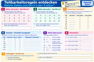 Vorschau - Arbeitsblätter - Quersumme Einstieg+ Musterlösung - Seite 1