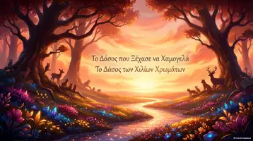 Προεπισκόπηση - Μάθηση σε σταθμούς - Το δασος που ξεχασε να χαμογελα - Εξώφυλλο