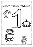 anteprima - Programmi scolastici / Materiali per docenti - Percorso delle tabelline 1-10 - Pagina di copertina