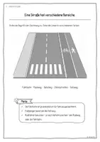 Vorschau - Arbeitsblätter - Verkehrserziehung 3.–5. Klasse | Sicher zu Fuß & mit dem Fahrrad | Verkehrsregeln, Verkehrszeichen, Fahrradprüfung & Wissens-Check - Seite 2