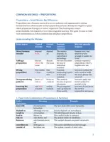 Vorschau - Arbeitsblätter - Common Mistakes - Prepositions - Seite 1