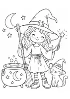 Vorschau - Bildkarten - Hexe Hildas Halloween-Zauber 🎃 | Klanggeschichte Halloween | Grundstufe 1 | Klasse 1 & 2 - Seite 2