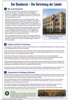 Vorschau - Arbeitsblätter - Der Bundesrat - Die Vertretung der Länder - Seite 1