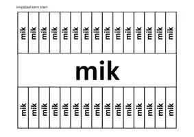 Voorbeeld - Knip en plak veilig leren lezen (kern start tot kern 4) - Pagina 2